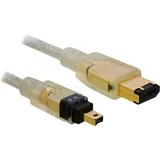 DeLock FireWire Kabel 6pin/4pin 1m