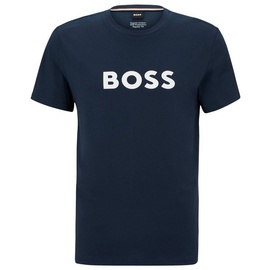 Boss T-Shirt Rundhals Kurzärmel Baumwolle