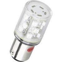 BARTHELME 52160215 LED-Lampe Weiß BA15d 24 V/DC, 24 V/AC
