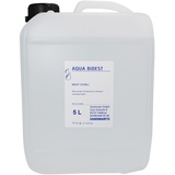 Sanismart 4 x Aqua Bidest Laborwasser Laborwasser besonders rein 5 L