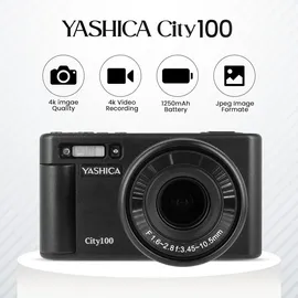 Yashica City 100 schwarz