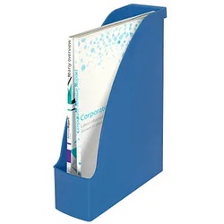 LEITZ Stehsammler Recycle 2476 24765030 blau Kunststoff, DIN A4