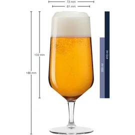 LEONARDO Puccini Bierglas 0,33 l 6er Set