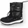 Dockers by Gerli Damen Combat Boots, Frauen Stiefeletten,wasserabweisend,warm gefüttert,schnürstiefel,Winterstiefel,schwarz,36 EU - 36
