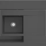 links graphite + Handbetätigung