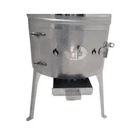 Grillpeter Utschak Aidos D36 cm Edelstahl silber