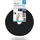 Velcro Klebeband One Wrap 10 mm x 25 m Schwarz