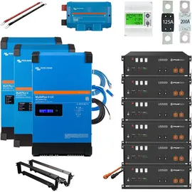 Offgridtec HUSATECH PowerSet 28,8 kWh mit Victron MultiPlus II 48/5000/70-50 und Pylontech US5000 Speicher