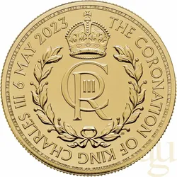 1/4 Unze Goldmünze The Coronation of His Majesty - King Charles 2023
