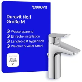 Duravit Durastyle Basic Waschtischarmatur Chrom
