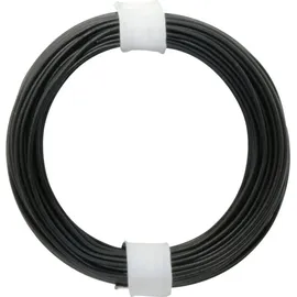 Donau Elektronik 118-1 Litze 1 x 0.14 mm2 Schwarz 10 m