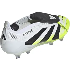 adidas Predator Elite FG Herren Cloud White/Core Black/Lucid Lemon 45 1/3