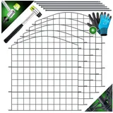 Kesser Teichzaun 78 x 78 cm Grau/Metall