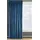 Eurofirany Design91 Samtvorhang Kräuselband Blickdichte Vorhänge Samt Velours 135x300 Samtvorhänge ROSA (dunkelblau)