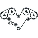 SKF Zahnriemensatz VKMA 02540