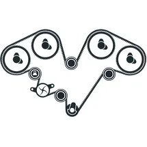 SKF Zahnriemensatz VKMA 02540