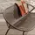 Woood Couch Polyester 2-Sitzer Lila/Braun
