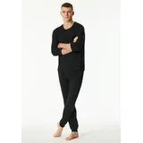 SCHIESSER Pyjama Modern Nightwear Schwarz 56