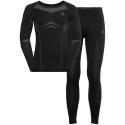 Odlo Herren Funktionswäsche-Set Fundamentals Performance Warm - S