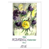 Calvendo Der Aquarell-Kalender No.2 (Wandkalender 2026 DIN A4 hoch),