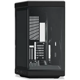 HYTE Y70 Touch Infinite Pitch Black ATX Midi Tower Gaming Gehäuse schwarz