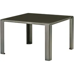 Zeus Big Irony Tisch, 135 x 135 cm, schwarz