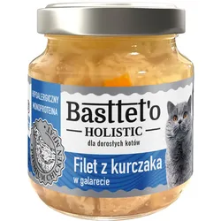 Basttet'o Holistic Hühnerfilet in Galette für Katzen 130g