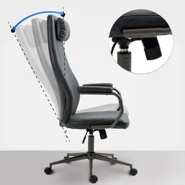 CLP Pocatello Kunstleder Antik Schwarz