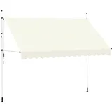 Markise Einziehbar Handbetrieben,Klemmmarkise Balkonmarkise,Sonnenschutz vidaXL