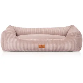 Knuffelwuff Hundebett Olivia 85 x 63 cm rosa