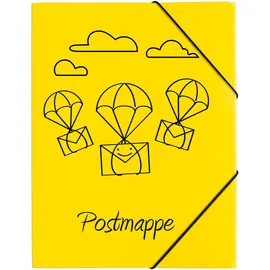 Pagna Sammelmappe Postmappe DIN A4 gelb, 1 St.