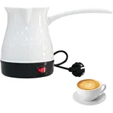 Byzesty Espressokocher, Elektrische Türkische Kaffeekanne 500ml Espressokocher Induktion Türkische Kaffeemaschine Elektrische Kaffeekocher Mokkakanne Für Zuhause, Büro, Reisen Für Espresso, Mocca, Tee