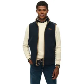 Superdry Estate Fleece Weste Eclipse Navy XL