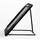 Salta Rebounder Schwarz 124 x 124 cm