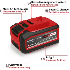 Einhell Power X Change Plus 18 V 5-8 Ah 4511600