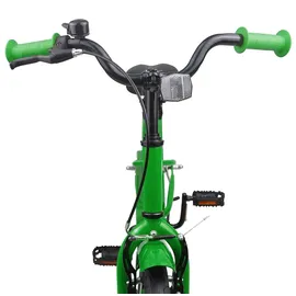 vidaXL Kinderfahrrad 18 Zoll grün