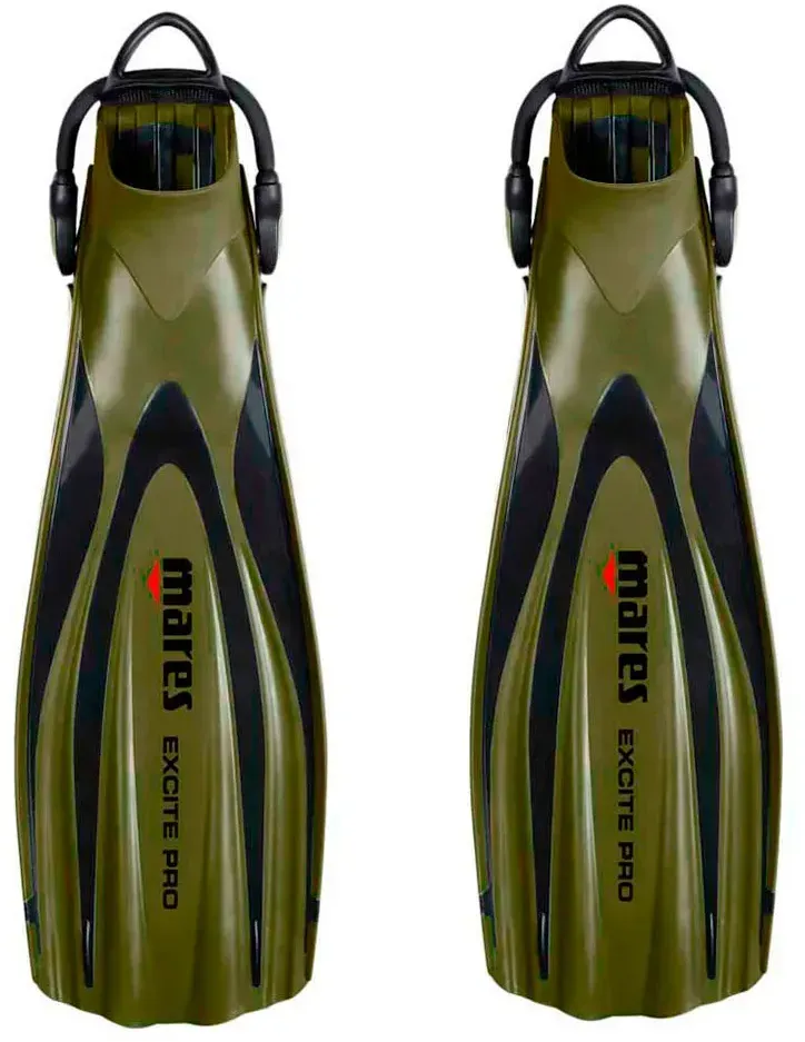 Mares Excite Pro Tauchflossen - Olive - EU 43-45