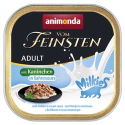 animonda Vom Feinsten Adult Milkies 32x100g Kaninchen, in Sahnesauce