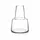 Holmegaard Vase mittel Hals H12 cm Flora aus mundgeblasenem Glas, klar