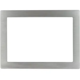 Allnet Touch Display Tablet 10 Zoll zbh. Blende für Einbaurahmen silber schmal