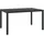 vidaXL Gartentisch 150 x 90 x 74 cm Schwarz