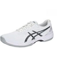 Asics Herren Gel-Game 9 Clay/OC Sneaker, White/Black, 46.5 EU