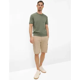 EUREX BY BRAX Herren, Cargobermuda Style BODO beige, Beige, Gr. 27U