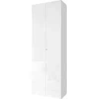 OTTO home SMILE 63 x 184 x 35 cm weiß hochglanz / weiß