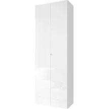 OTTO home SMILE 63 x 184 x 35 cm weiß hochglanz / weiß