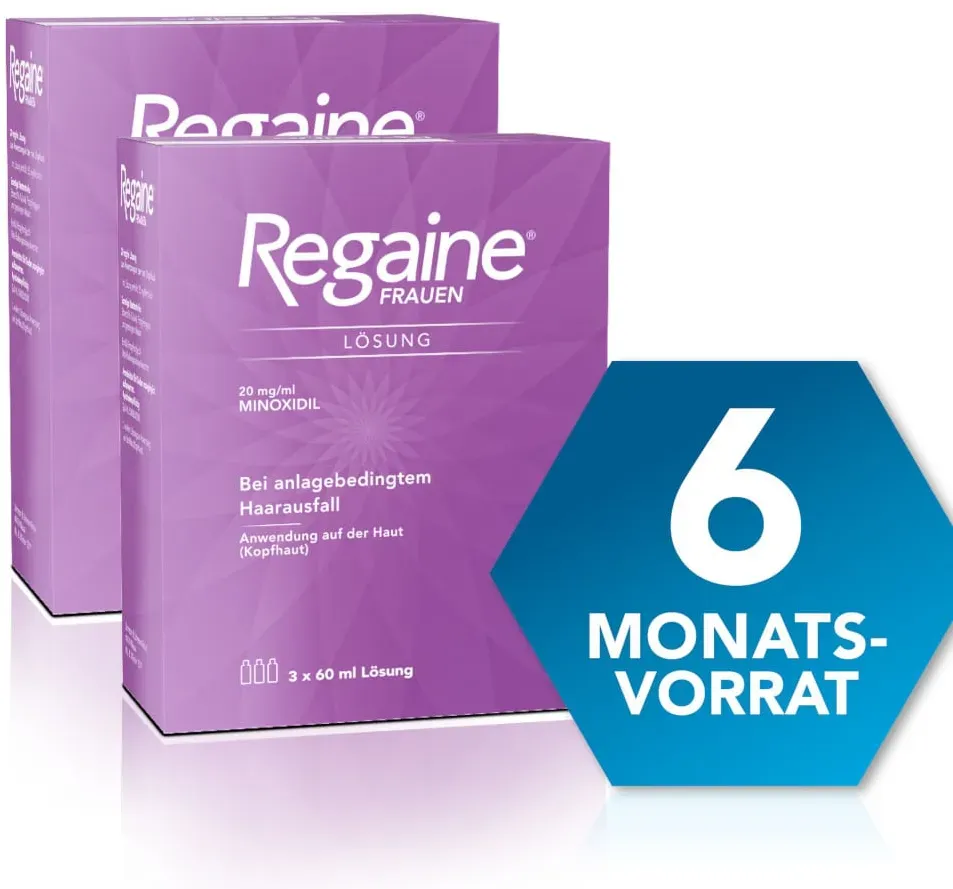 Regaine Frauen Lösung Doppelpack 2X3X60 ml Lösung