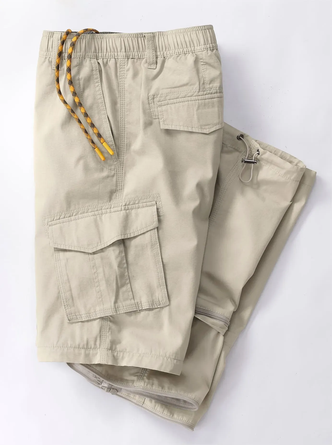 Funktionshose CATAMARAN, Herren, Gr. 64, Normalgrößen, beige (sand), 100% Baumwolle, unifarben, lang, Hosen Funktionshose