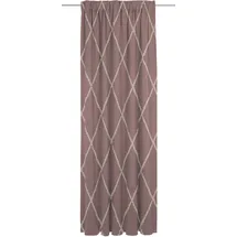 ADAM Audio Vorhang ADAM "Casket Valdelana Light" Gr. 1, rot (dunkelrot), B:142cm H:145cm, Jacquard, Baumwolle, Gardinen, aus 100% Bio-Baumwolle