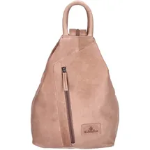The Skandinavian Brand Damen Leder Rucksack Schwarz
