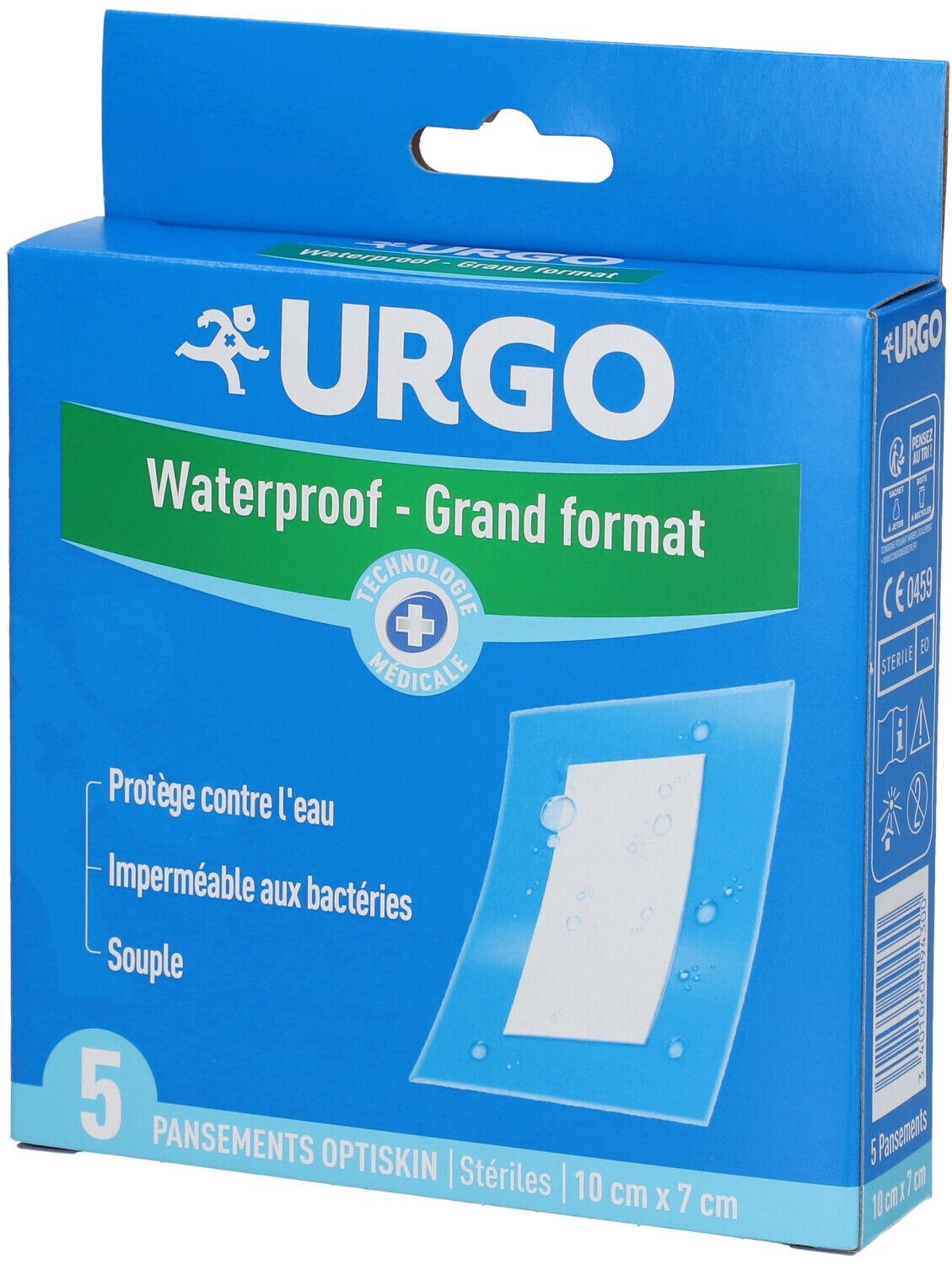 URGO Waterproof Pansements Grand format 5 pc(s) pansement(s)